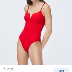 Oysho v-neck swimsuit